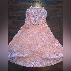 Dry Goods brand Soprano Pink Lace Dress